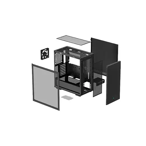 DEEPCOOL CH510 MID-TOWER ATX CASING (BLACK)-gallery-3