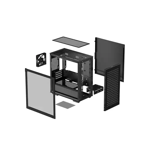 DEEPCOOL CH370 MID TOWER MICRO ATX CASE-gallery-3