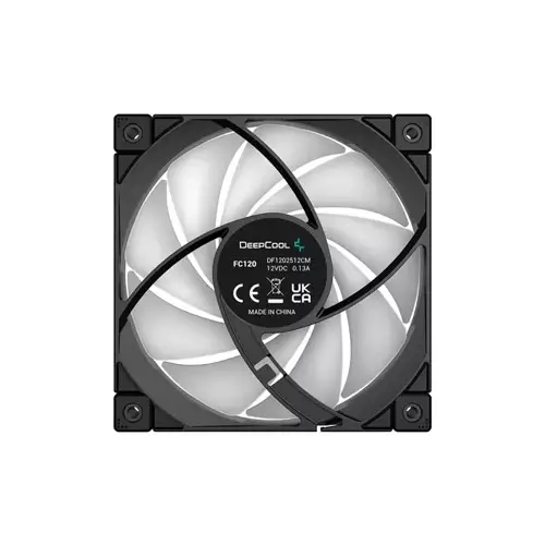 DEEPCOOL FC120 PERFORMANCE A-RGB PWM BLACK CASE FAN-gallery-3