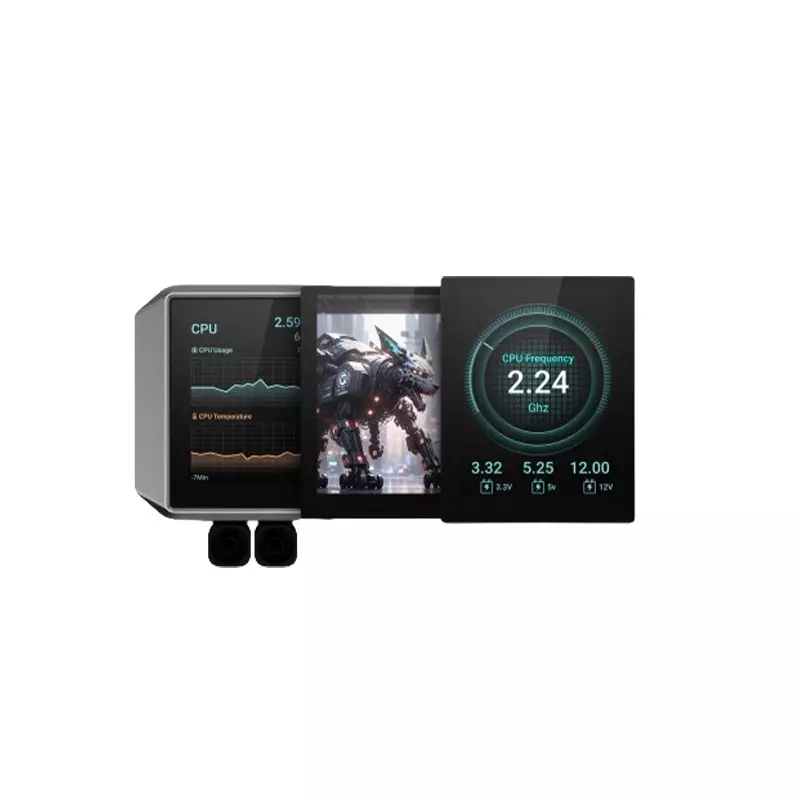 DeepCool Mystique 360 360mm AIO CPU Water Cooler with LCD Display-gallery-6