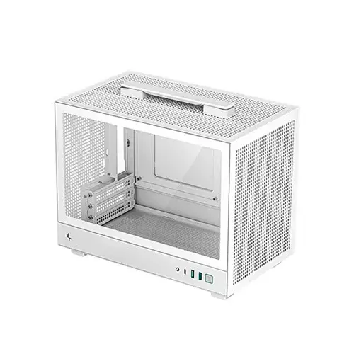 Deepcool CH160 White Ultra-portable High Airflow mini-ITX Case-gallery-2