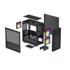 Deepcool CH360 High Airflow Micro ATX Mid-Tower Case (Black)-gallery-1