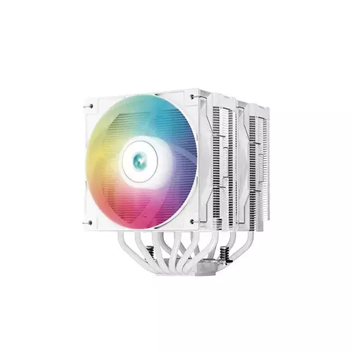 Deepcool AG620 Digital ARGB 120mm Intel & AMD Socket CPU Air Cooler (White)-gallery-1