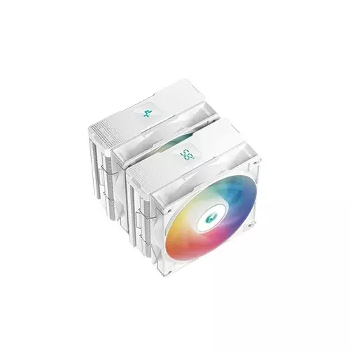 Deepcool AG620 Digital ARGB 120mm Intel & AMD Socket CPU Air Cooler (White)-gallery-2