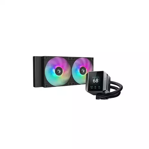 DeepCool MYSTIQUE 240 ARGB All In One Liquid CPU Cooler (Black) - TechLand BD Flash Sale