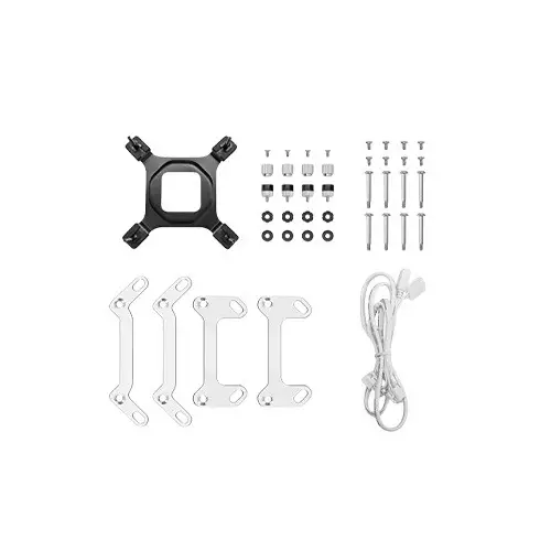 DeepCool MYSTIQUE 240 ARGB All In One Liquid CPU Cooler (White)-gallery-4