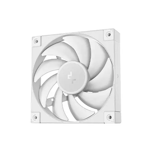 Deepcool FD12 WH 120mm Casing Cooling Fan (White)-gallery-2