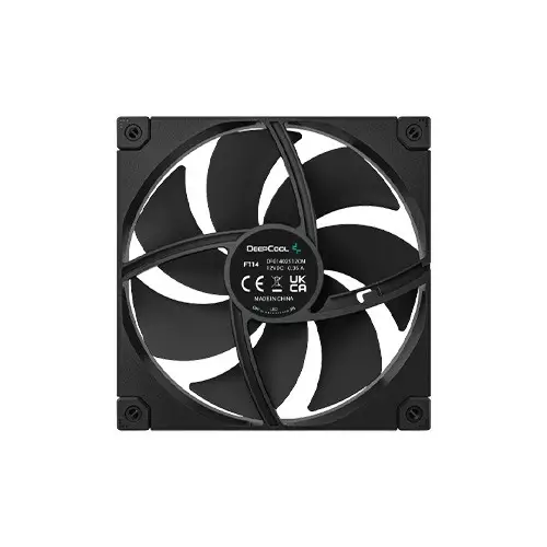 Deepcool FT14 140mm (1xFAN) 1650 RPM Black Case Fan-gallery-2