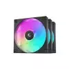 Deepcool FD14 ARGB 140mm 3 IN 1 (3xFAN) Cooling Black Case Fan-gallery-1