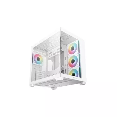 Deepcool CG530 4F Mid Tower ATX White Computer Case-gallery-1