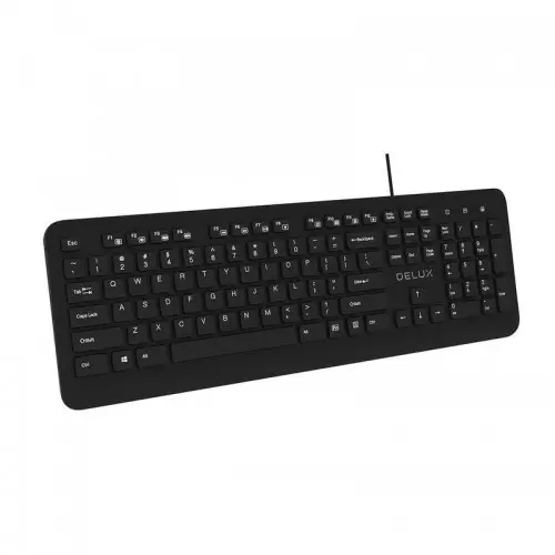 DELUX KA193U USB MULTIMEDIA KEYBOARD-gallery-1