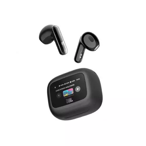 JBL Live Flex 3 Adaptive Noise Cancelling TWS Earbuds (Black)-gallery-2