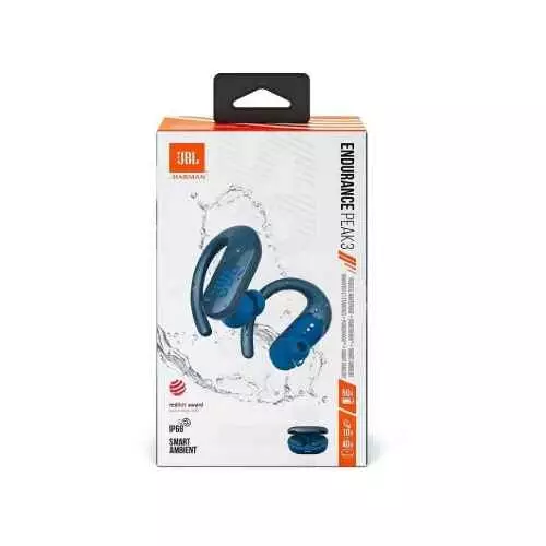 JBL Endurance Peak 3 ANC TWS Earbuds (Blue)-gallery-1