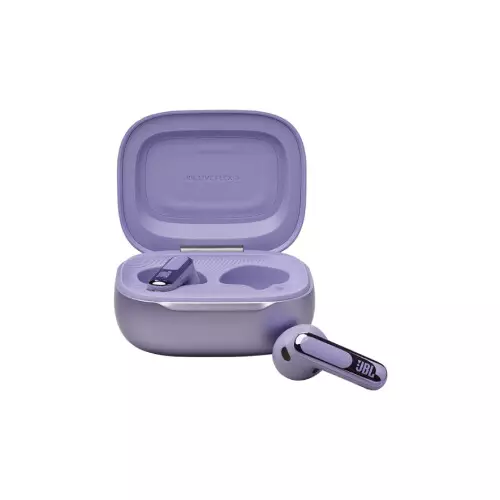 JBL Live Flex 3 Adaptive Noise Cancelling TWS Earbuds (Purple)-gallery-2