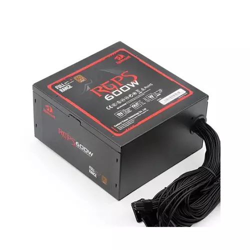 Redragon GC PS002 600W 80 plus bronze non modular Power Supply-gallery-2