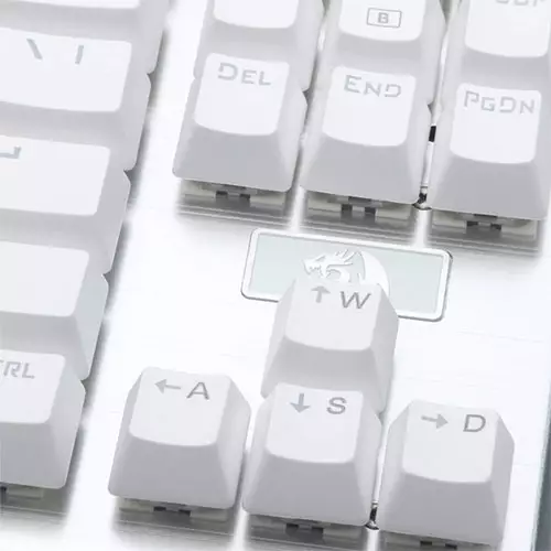 Redragon A101W Mechanical Keyboard Keycaps (White)-gallery-2