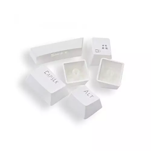 Redragon A101W Mechanical Keyboard Keycaps (White)-gallery-3