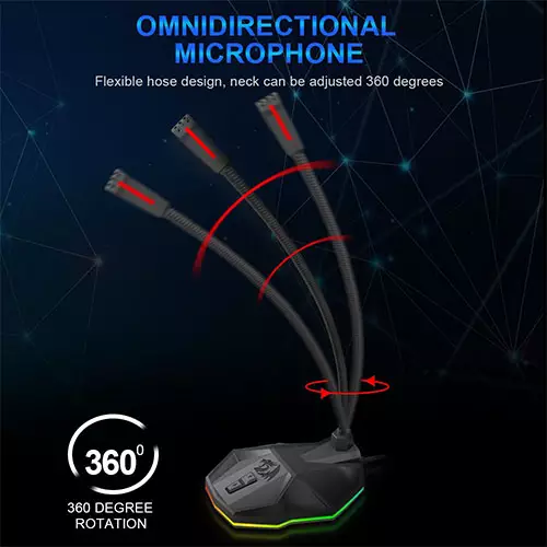 REDRAGON GM99 STIX RGB Wired Microphone-gallery-2