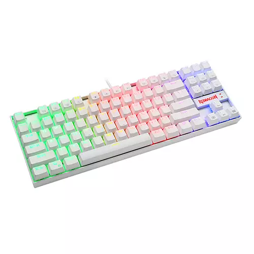 REDRAGON KUMARA K552 RGB MECHANICAL GAMING KEYBOARD (WHITE)-gallery-1