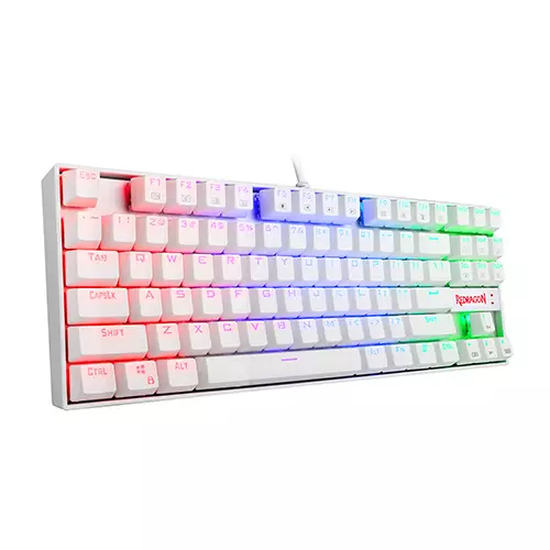 REDRAGON KUMARA K552 RGB MECHANICAL GAMING KEYBOARD (WHITE)-gallery-2
