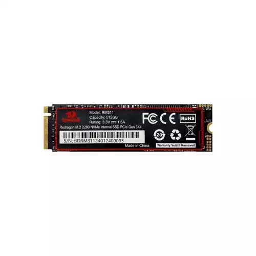 Redragon RM311 512GB PCIE GEN 3.0 M.2 NVME SSD