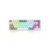 Redragon K631 Castor 65% Wired RGB Gaming Keyboard (White-Gray)-gallery-1