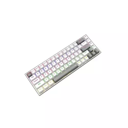 Redragon K705 PRO Tri-Mode rainbow mechanical Gaming keyboard (White Gray)-gallery-5