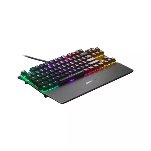 SteelSeries Apex 7 TKL Mechanical Tenkeyless Gaming Keyboard with Smart Display-gallery-2