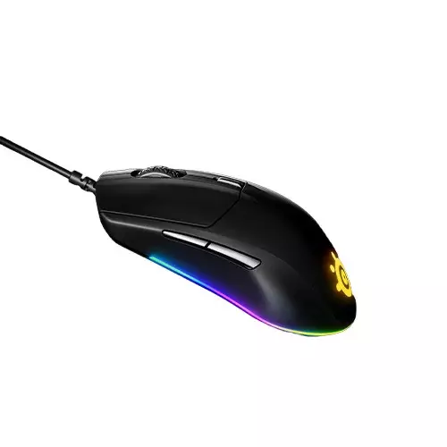 SteelSeries Rival 3 TrueMove Sensor Prism Lighting Wired Gaming Mouse-gallery-1