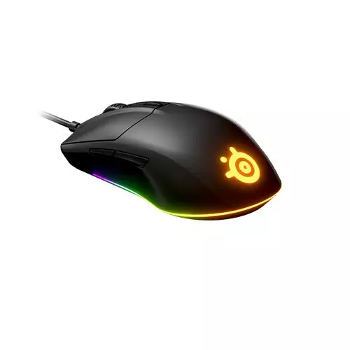 SteelSeries Rival 3 TrueMove Sensor Prism Lighting Wired Gaming Mouse-gallery-2