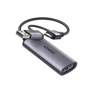 Ugreen CM716 (25854) Type-C & USB Male to HDMI Female Video Capture Card