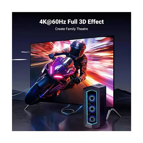 UGREEN DP119 (15774) 2M 4K DP to HDMI Cable-gallery-3