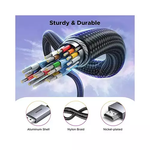 UGREEN HD169 (55329) 2M 4K HDMI to DisplayPort Cable-gallery-2