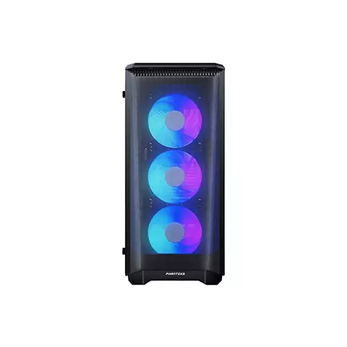 Phanteks Eclipse P400A Tempered Glass DRGB ATX Mid Tower Case (Black)-gallery-2
