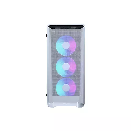 Phanteks Eclipse P400A Tempered Glass DRGB ATX Mid Tower Case (White)-gallery-2
