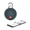 JBL Clip 3 Blue Portable Bluetooth Speaker -blue-gallery-1