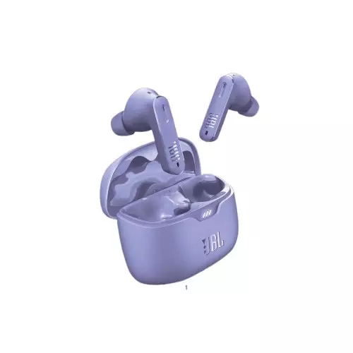 JBL Tune Beam In Ear Wireless TWS Earbuds with Mic (Purple)-gallery-1