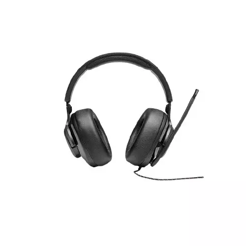 JBL Quantum 300 Wired Over-Ear Gaming Black Headset with Microphone-gallery-1