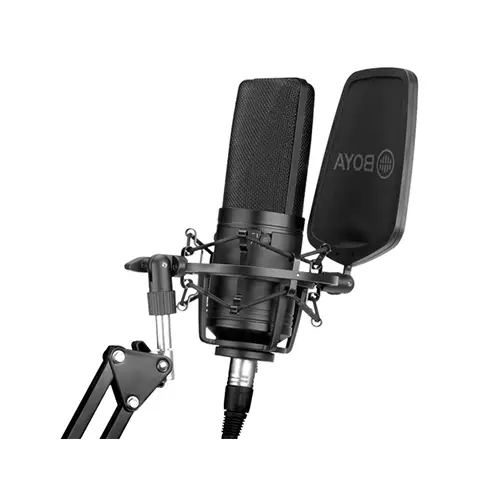 BOYA BY-M1000 Large-Diaphram Multi-Pattern Condenser Studio Microphone-gallery-2