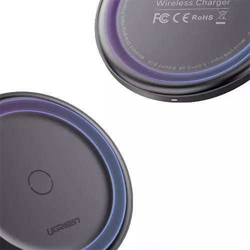 Ugreen Qi 10W wireless charger black (60470)-gallery-1
