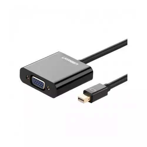 UGREEN MINI DISPLAYPORT MALE TO VGA FEMALE BLACK CONVERTER-gallery-1