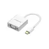 UGREEN CM140-50511 USB-C TO VGA CONVERTER WHITE-gallery-1