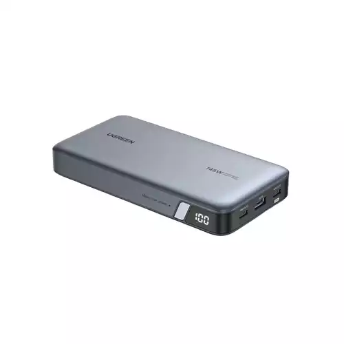 UGREEN 145W POWER BANK 25000MAH PORTABLE CHARGER USB C 3-PORT PD3.0 BATTERY PACK DIGITAL DISPLAY