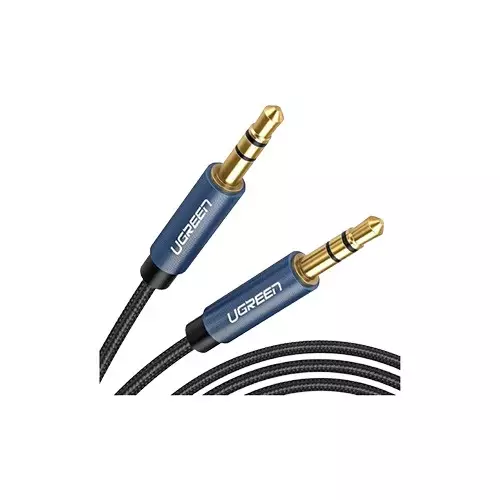 Ugreen AV112 3.5mm Male to Male Blue 02 Meter Audio Cable-gallery-2