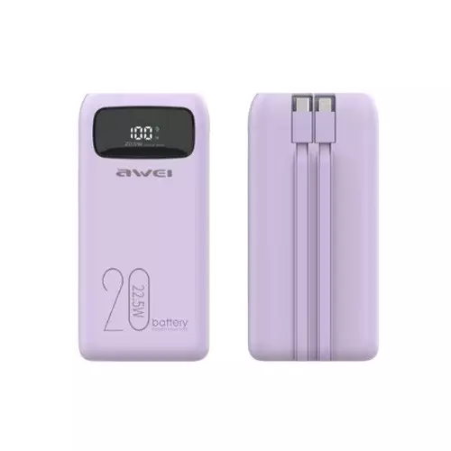 Awei P168K 10000mAh 22.5W Power Bank With Cable-gallery-2