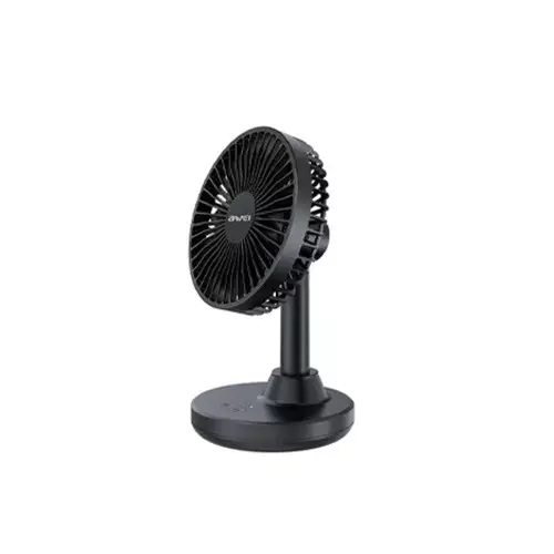 Awei F29 Mini Desktop Oscillating Rechargeable Fan-gallery-1