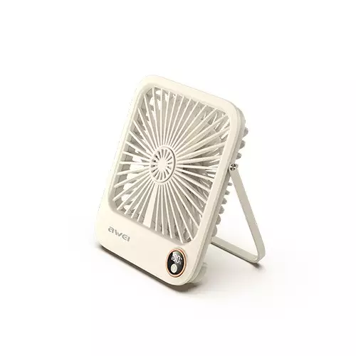 Awei F33 1800mAh Desktop Ultra Slim Rechargeable Fan-gallery-1