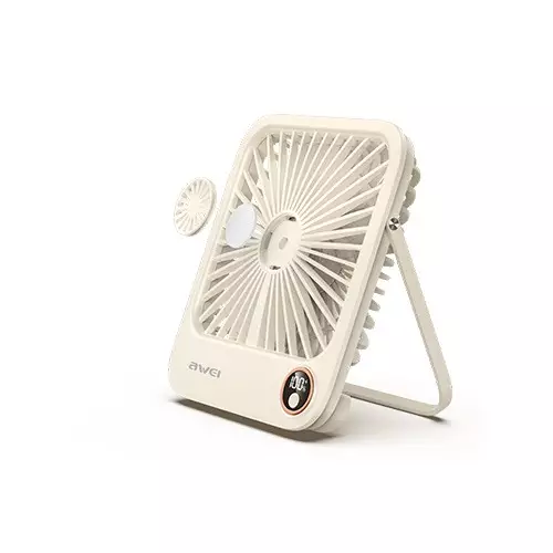 Awei F33 1800mAh Desktop Ultra Slim Rechargeable Fan-gallery-2