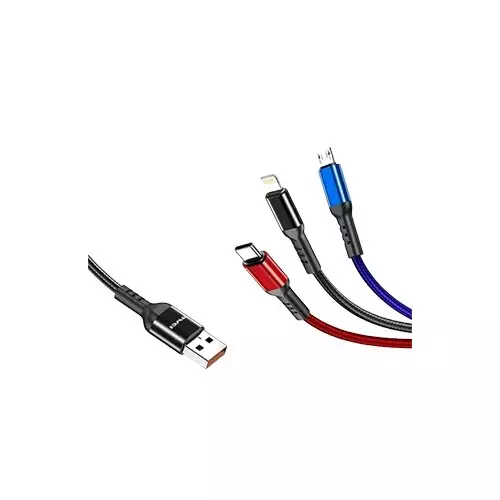 Awei CL-971 3 in 1 USB Charging Cable-gallery-2
