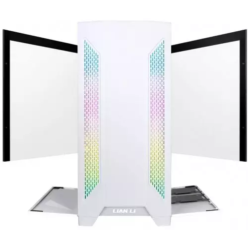 Lian Li LANCOOL II RGB ATX Mid Tower Gaming Case (White)-gallery-1